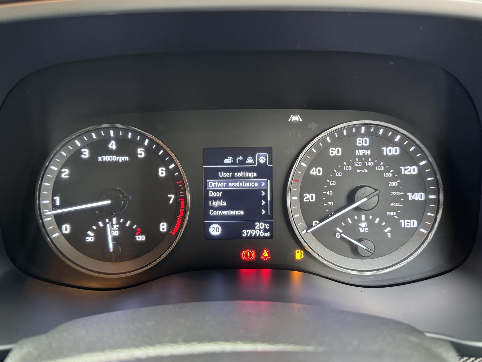 Hyundai TUCSON 1.6 GDi SE Nav SUV 5dr Petrol Manual Euro 6 (s/s) (132 ps)